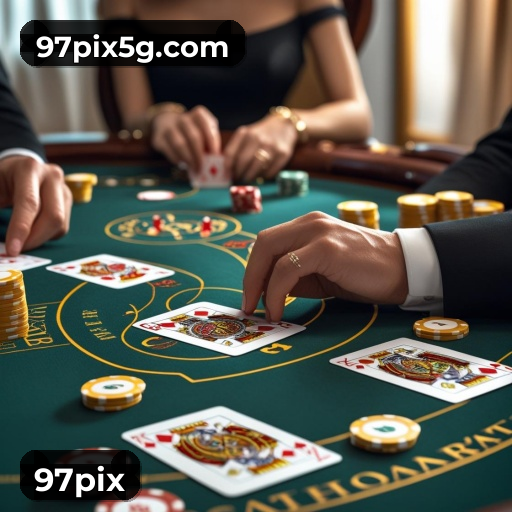 Aplicativo móvel 97pix para iOS e Android
