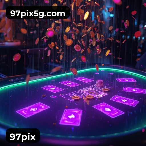 Aplicativo móvel 97pix para iOS e Android